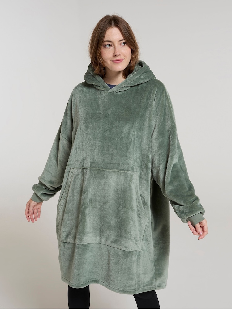 Mountain Warehouse Green Womens Cosy Borg Hoodie - Image 2 of 9