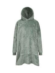 Mountain Warehouse Green Womens Cosy Borg Hoodie - Image 6 of 9