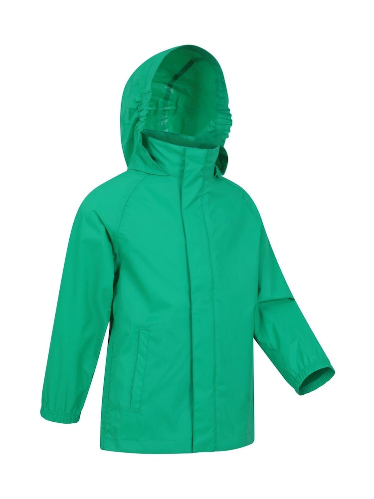 Mountain Warehouse Green Kids Pakka II Waterproof Jacket - Image 2 of 9