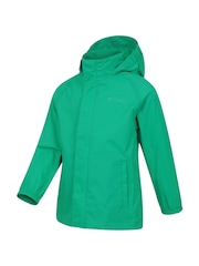 Mountain Warehouse Green Kids Pakka II Waterproof Jacket - Image 4 of 9
