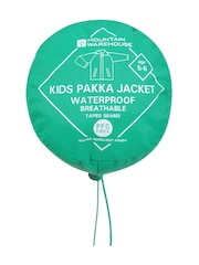 Mountain Warehouse Green Kids Pakka II Waterproof Jacket - Image 9 of 9