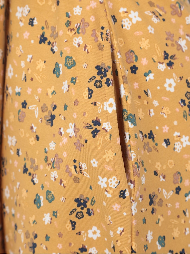 Mountain Warehouse Yellow Womens Santorini Midi Wrap Dress - Image 7 of 7