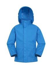 Mountain Warehouse Sky Blue Kids Pakka II Waterproof Jacket - Image 1 of 6