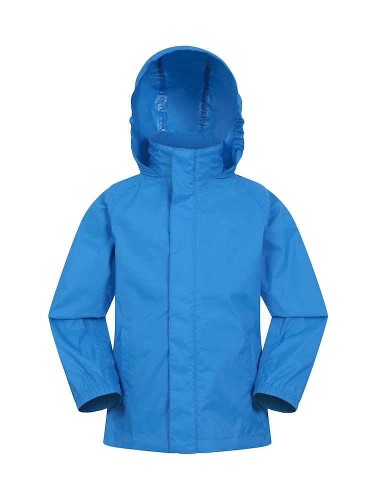 Mountain Warehouse Sky Blue Kids Pakka II Waterproof Jacket - Image 1 of 6