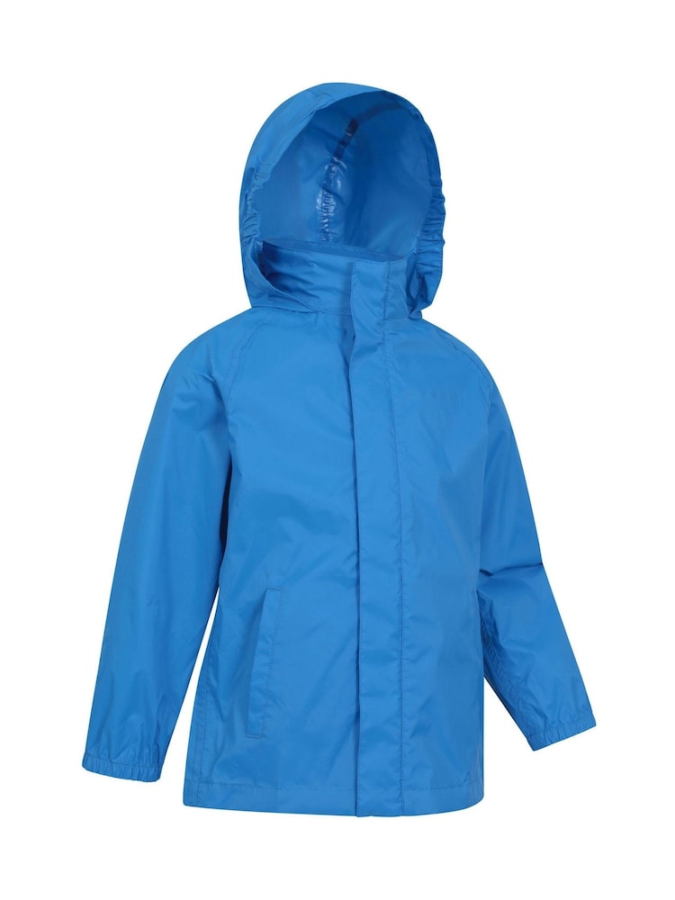 Mountain Warehouse Sky Blue Kids Pakka II Waterproof Jacket - Image 2 of 6