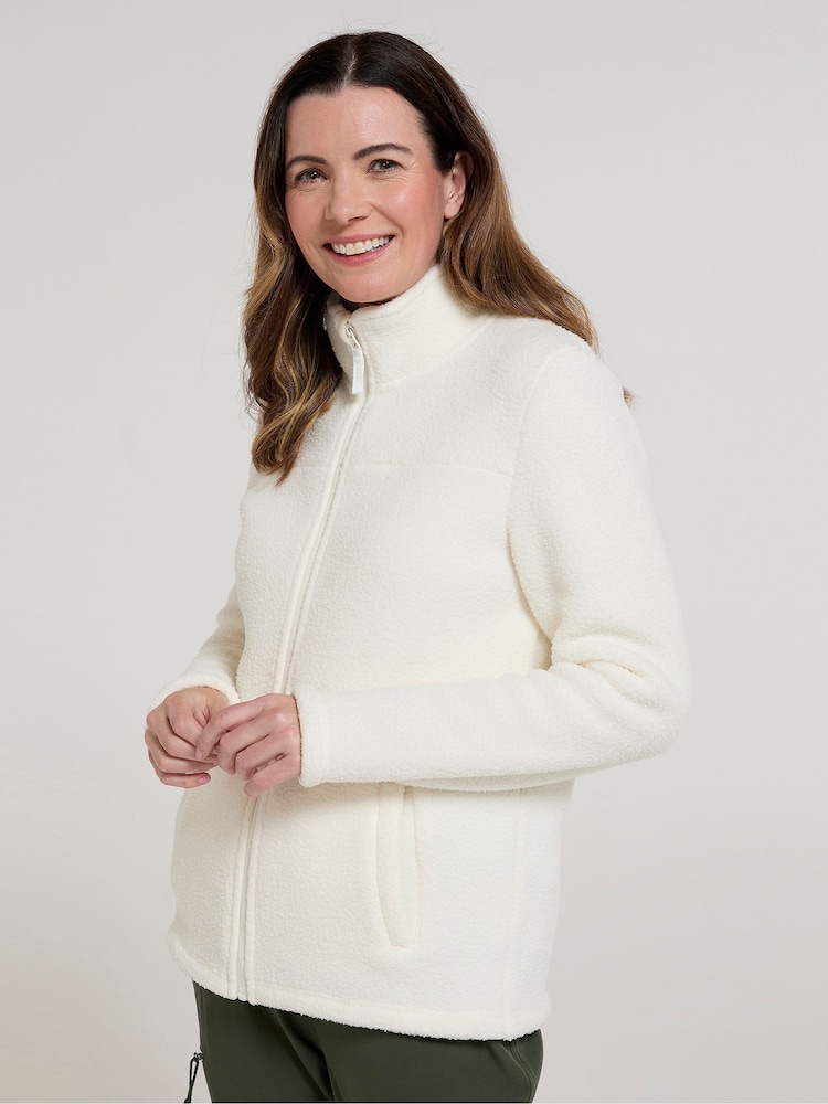 Mountain Warehouse Natural Womens Evie Borg Fleece - Image 3 of 9