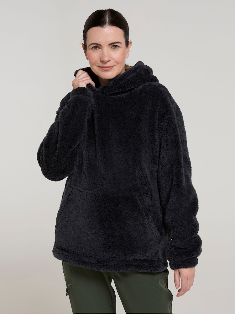 Mountain Warehouse Grey Womens Teddy Hooded Fleece - Image 1 of 4