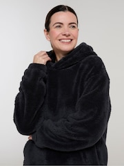 Mountain Warehouse Grey Womens Teddy Hooded Fleece - Image 2 of 4