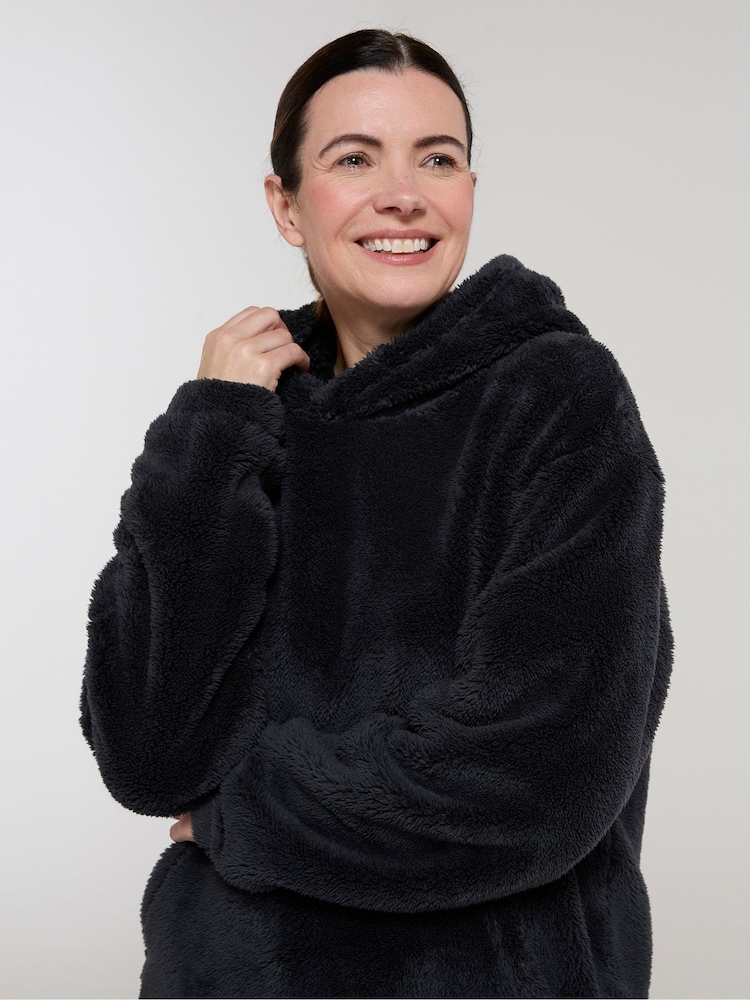 Mountain Warehouse Grey Womens Teddy Hooded Fleece - Image 2 of 4