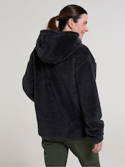 Mountain Warehouse Grey Womens Teddy Hooded Fleece - Image 3 of 4