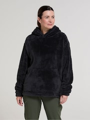 Mountain Warehouse Grey Womens Teddy Hooded Fleece - Image 4 of 4
