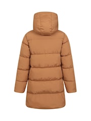 Mountain Warehouse Yellow Kids Theo Water Resistant Longline Jacket - Image 3 of 5