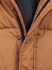 Mountain Warehouse Yellow Kids Theo Water Resistant Longline Jacket - Image 5 of 5