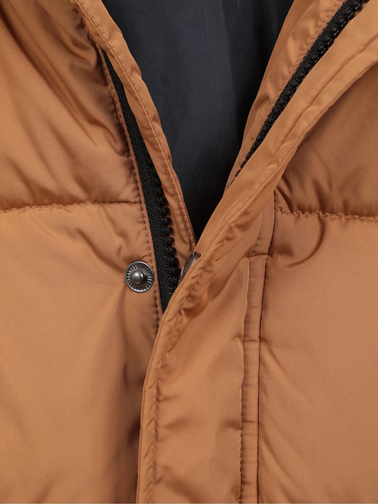 Mountain Warehouse Yellow Kids Theo Water Resistant Longline Jacket - Image 5 of 5