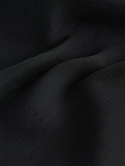 Black Sheer Beach Wide Leg Trousers - Image 7 of 8