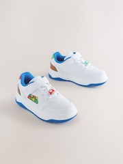 White Mario Elastic Lace Trainers - Image 10 of 10