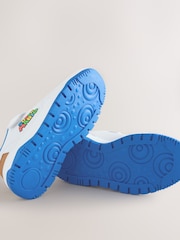 White Mario Elastic Lace Trainers - Image 6 of 10