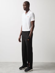 Reiss White Crypto McLaren F1 Team Cotton Polo Shirt - Image 3 of 9