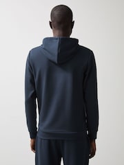 Reiss Airforce Blue Apex McLaren F1 Team Interlock Hoodie - Image 5 of 8