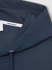 Reiss Airforce Blue Apex McLaren F1 Team Interlock Hoodie - Image 6 of 8