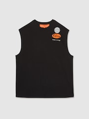 Reiss Black Racer McLaren F1 Team Logo Vest - Image 2 of 8