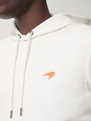 Reiss White Apex McLaren F1 Team Interlock Hoodie - Image 4 of 7