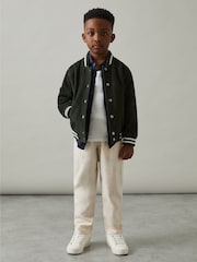 Reiss Stone Andros Linen-Blend Drawstring Trousers - Image 2 of 4