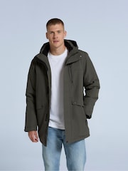 Animal Green Lisbon Mens Waterproof Parka Jacket - Image 2 of 4