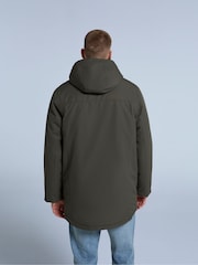 Animal Green Lisbon Mens Waterproof Parka Jacket - Image 4 of 4