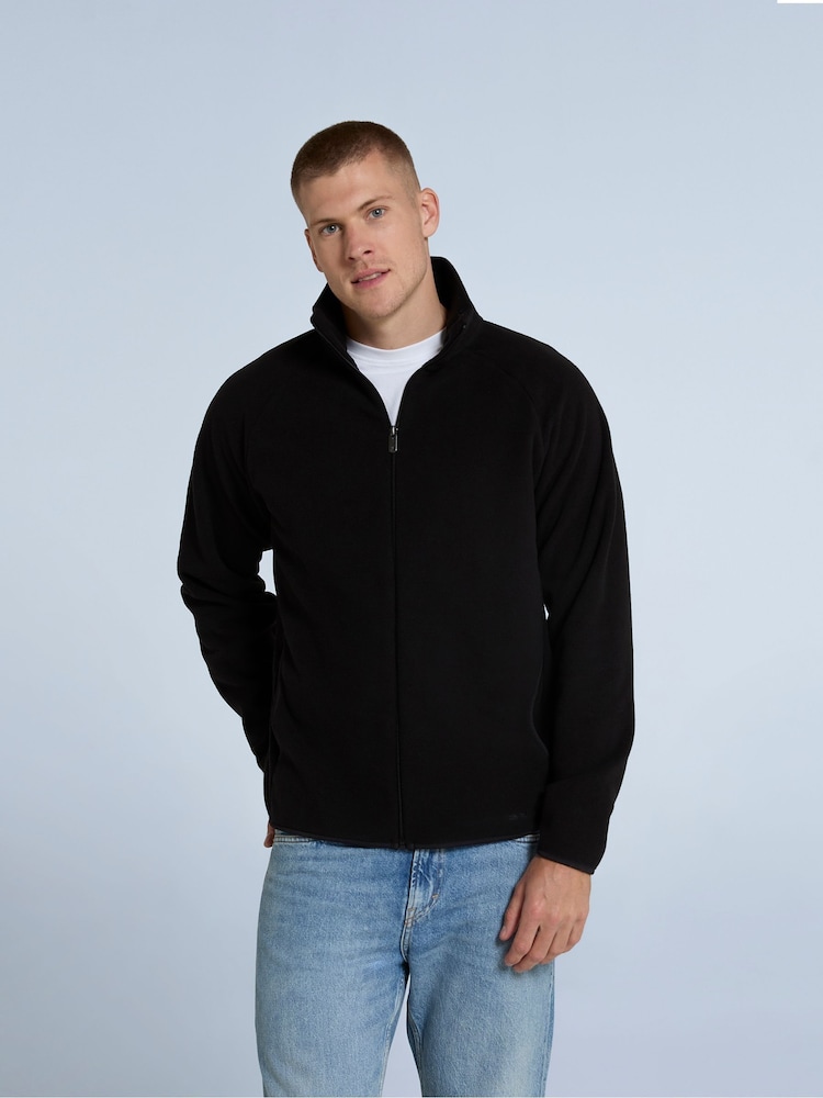 Animal Black Stockholm Mens Full Zip Fleece - Image 1 of 4