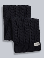 Animal Blue Becky Womens Knit Scarf - Image 1 of 4