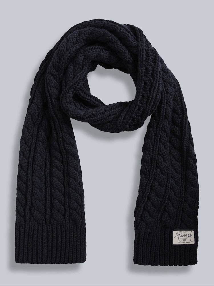 Animal Blue Becky Womens Knit Scarf - Image 2 of 4