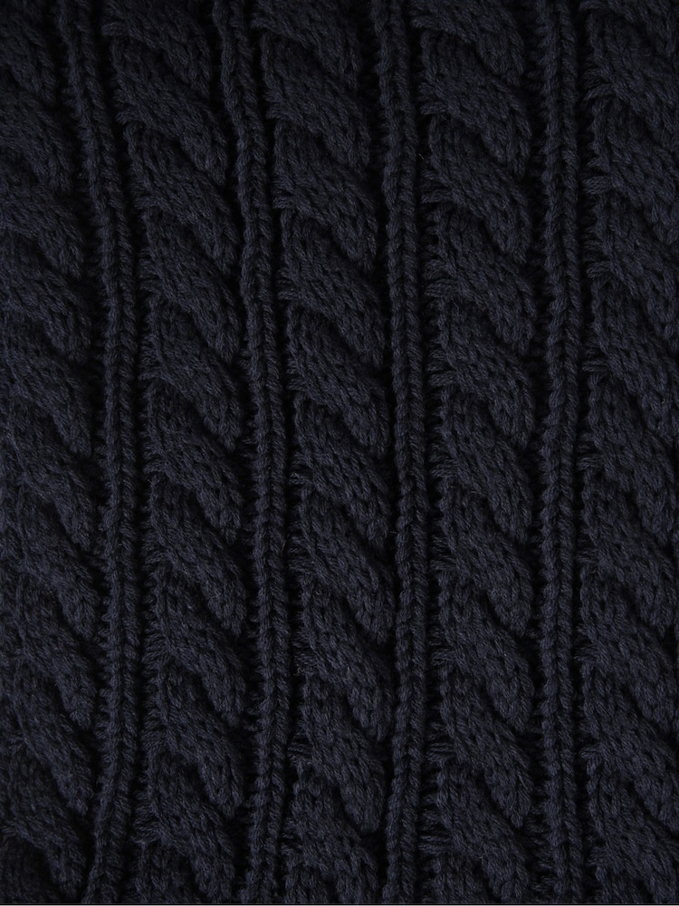 Animal Blue Becky Womens Knit Scarf - Image 4 of 4