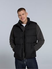Animal Black Haworth Mens Padded Gilet - Image 1 of 4