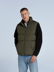 Animal Green Haworth Mens Padded Gilet - Image 2 of 4