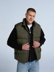 Animal Green Haworth Mens Padded Gilet - Image 3 of 4