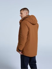Animal Brown Lisbon Mens Waterproof Parka - Image 2 of 4