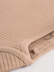 Cream Baby Long Sleeve Bodysuits 5 Pack - Image 11 of 15