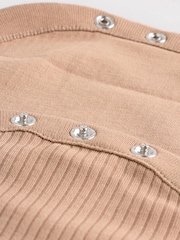 Cream Baby Long Sleeve Bodysuits 5 Pack - Image 13 of 15