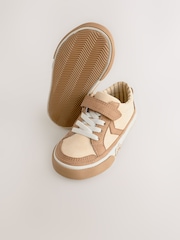 Brown Bear Standard Fit (F) Touch Fastening Elastic Lace Trainers - Image 5 of 6