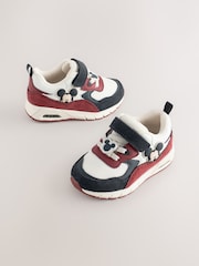 Red Mickey Mouse Elastic Lace Trainers - Image 4 of 7