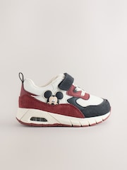 Red Mickey Mouse Elastic Lace Trainers - Image 5 of 7