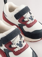 Red Mickey Mouse Elastic Lace Trainers - Image 6 of 7