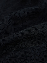 Black Shaping Stretch Lace Thigh Smoother Shorts - Image 2 of 3