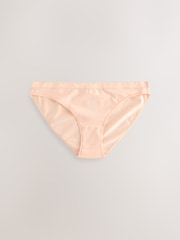 Pastel Scallop Logo High Leg Cotton Logo Knickers 4 Pack - Image 5 of 10