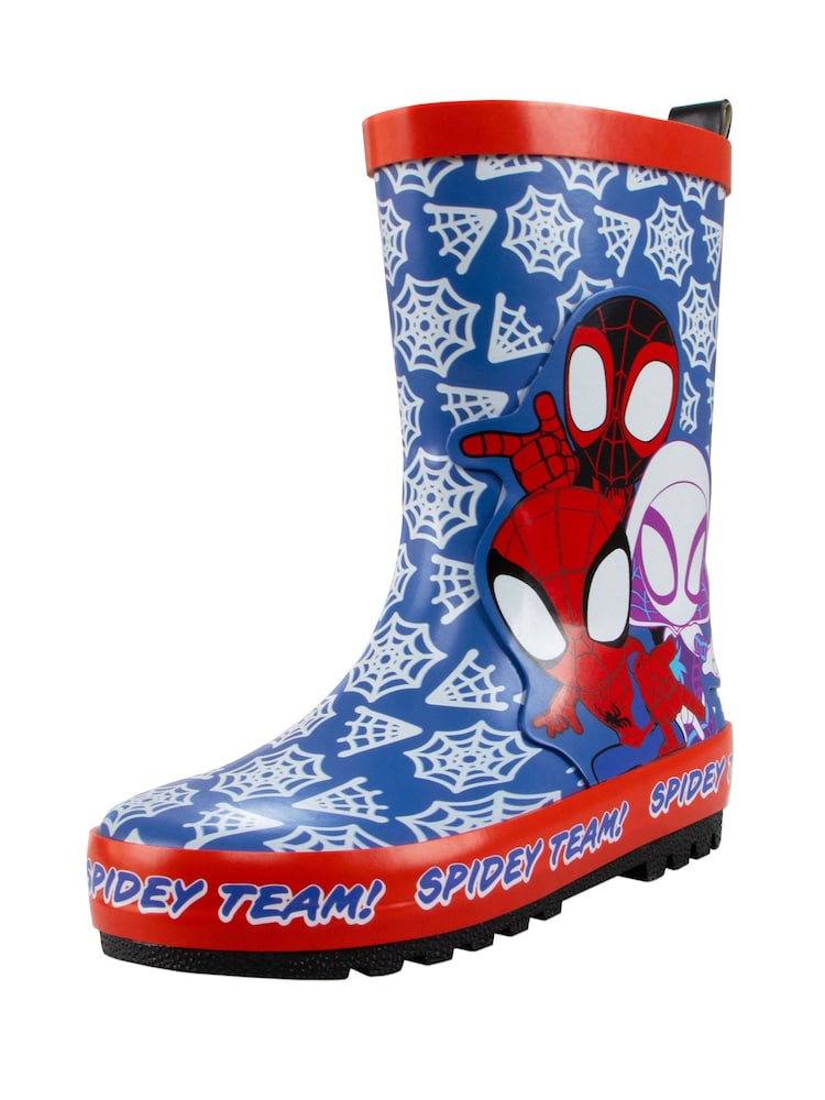 Character Blue Marvel Spidey And His Amazing Friends Wellies - Image 1 of 5