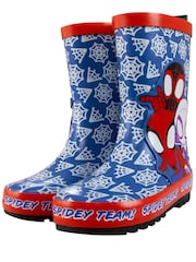 Character Blue Marvel Spidey And His Amazing Friends Wellies - Image 5 of 5