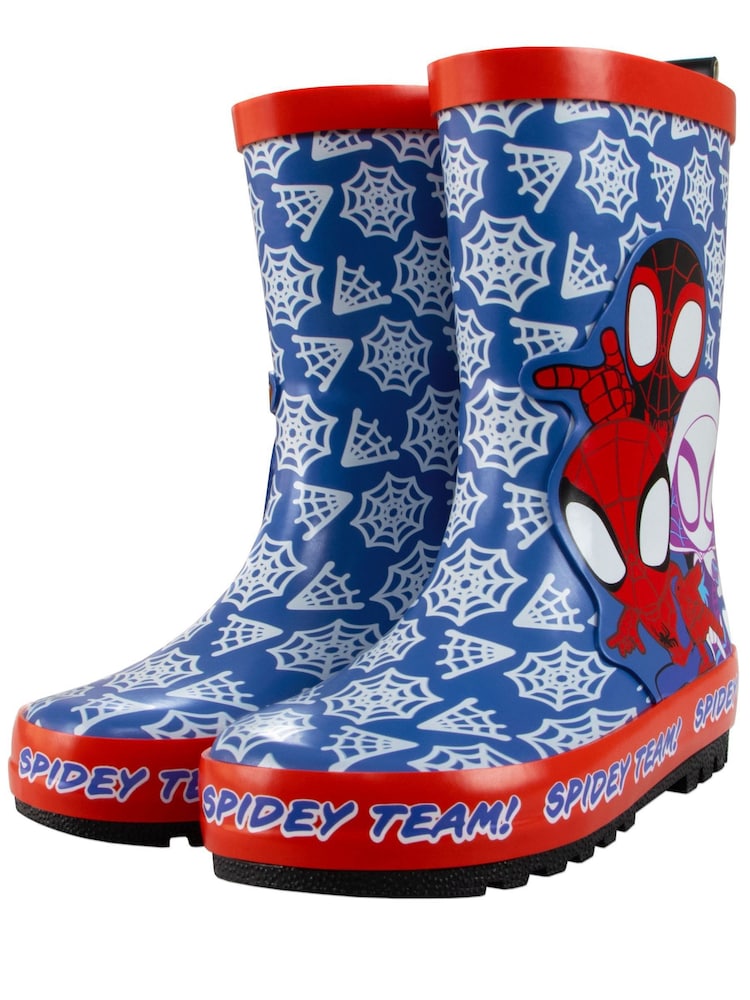 Character Blue Marvel Spidey And His Amazing Friends Wellies - Image 5 of 5