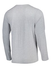 Fanatics Grey Chelsea Check Long 100% Cotton Joggers Lounge Set - Image 3 of 3