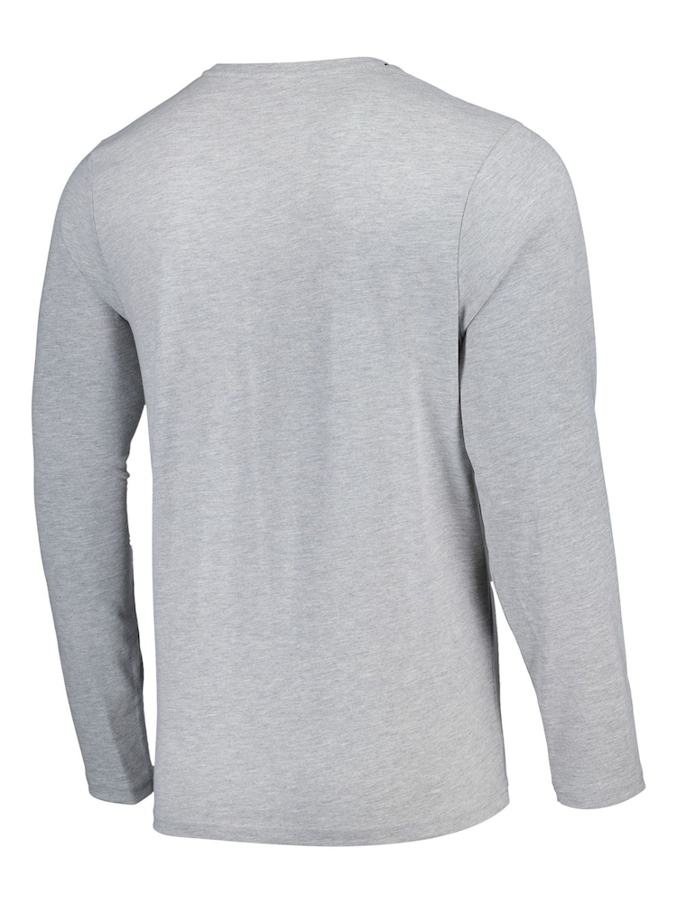 Fanatics Grey Chelsea Check Long 100% Cotton Joggers Lounge Set - Image 3 of 3